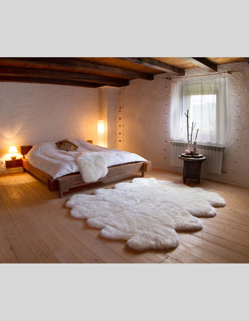 Sheepskin Wool Rug- Octo