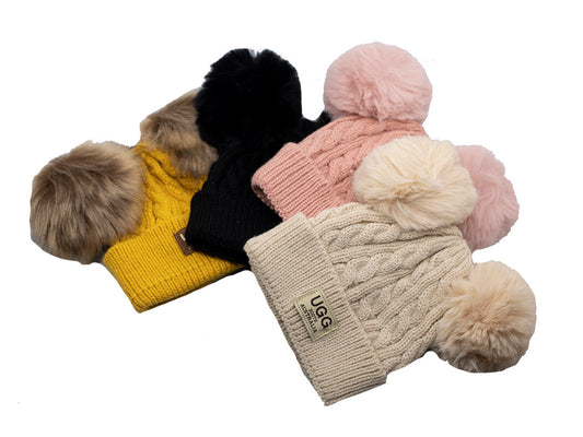 Ugg Pom Pom Baby Beanies