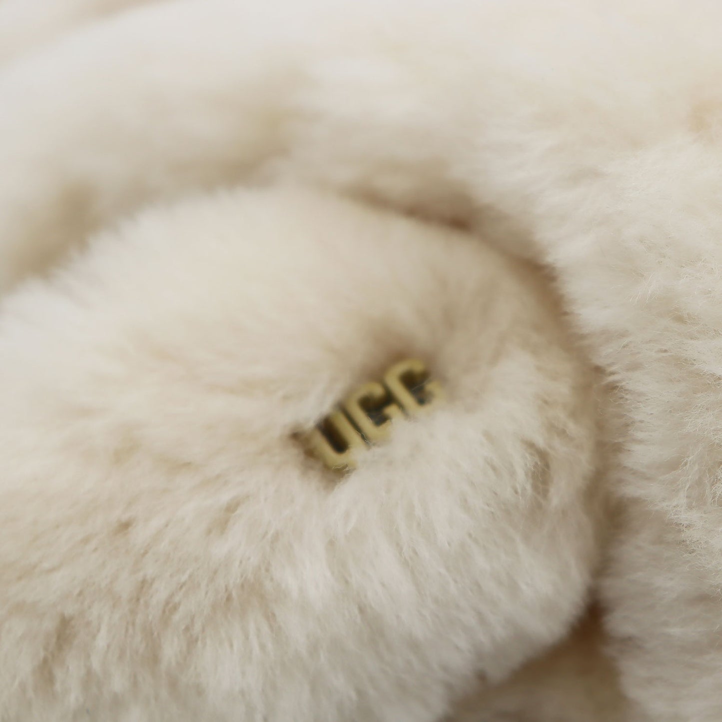 Ugg Crossover Slides cream close up
