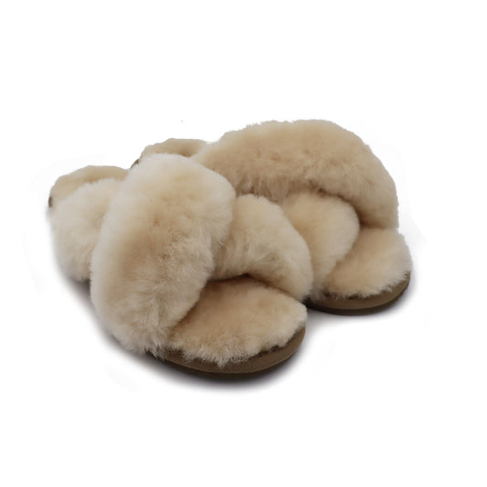 Ugg Crossover Slides cream duo