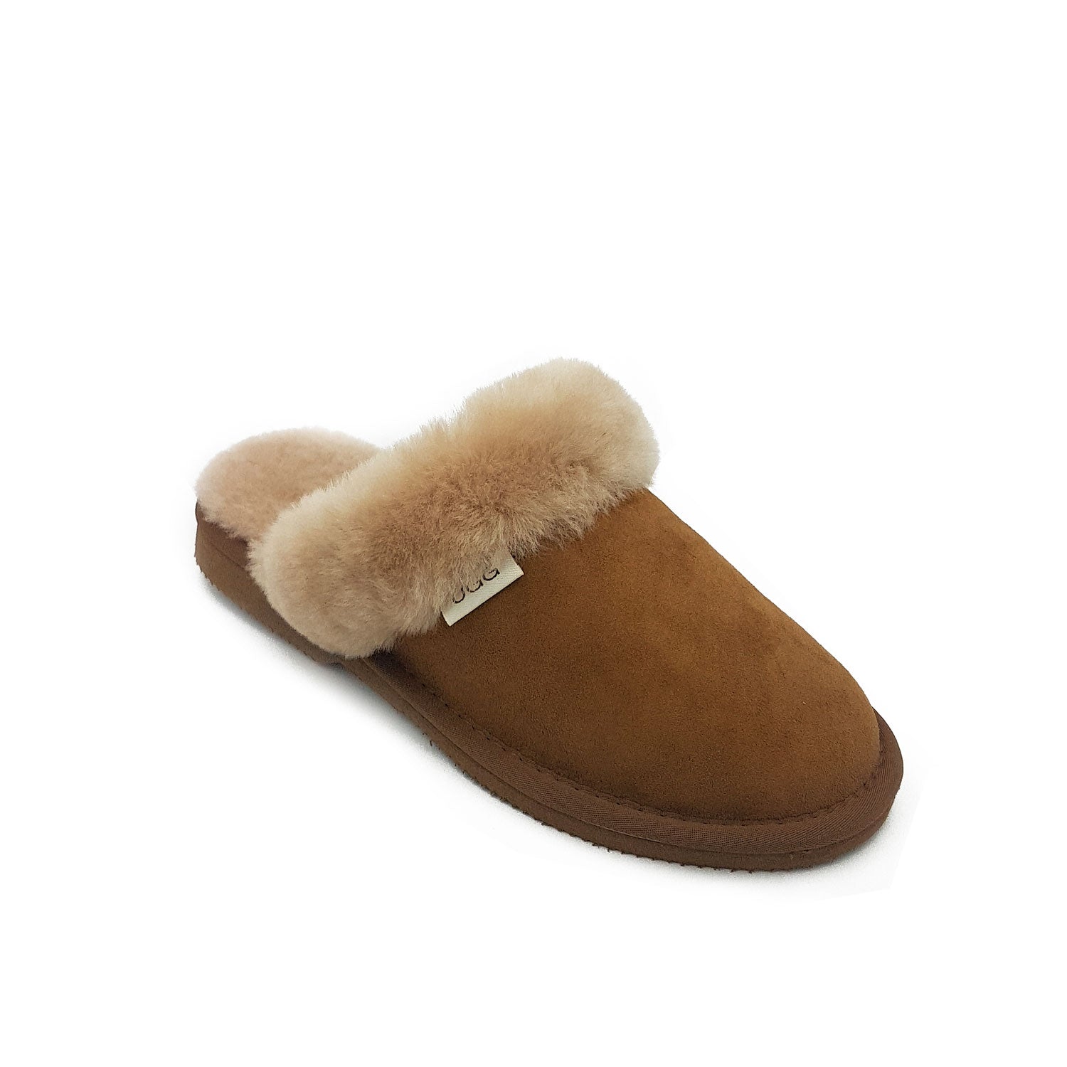 Ladies Ugg Sheepskin Scuffs chestnutchestnut