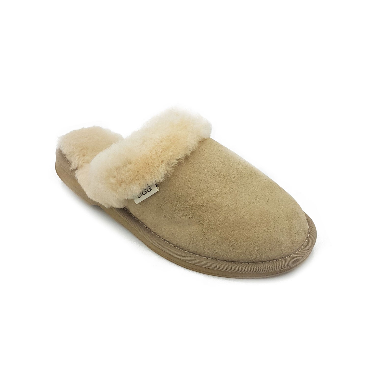 Ladies Ugg Sheepskin Scuffs sand