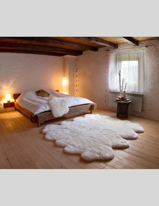 Sheepskin Wool Rug- Octo