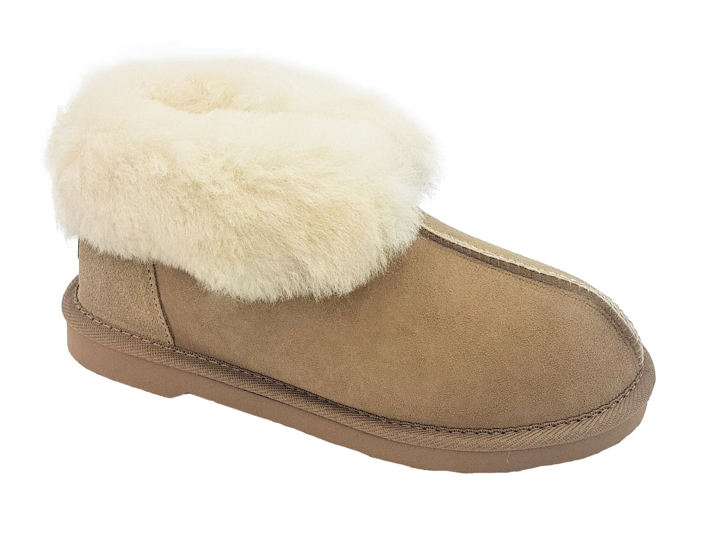 Ugg Sheepskin Slipper sand rolled