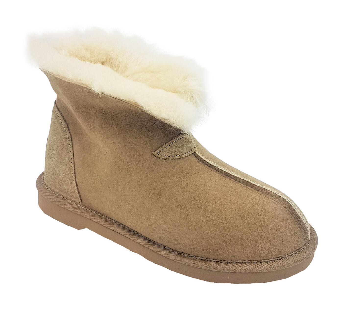 Ugg Sheepskin Slipper sand unrolled