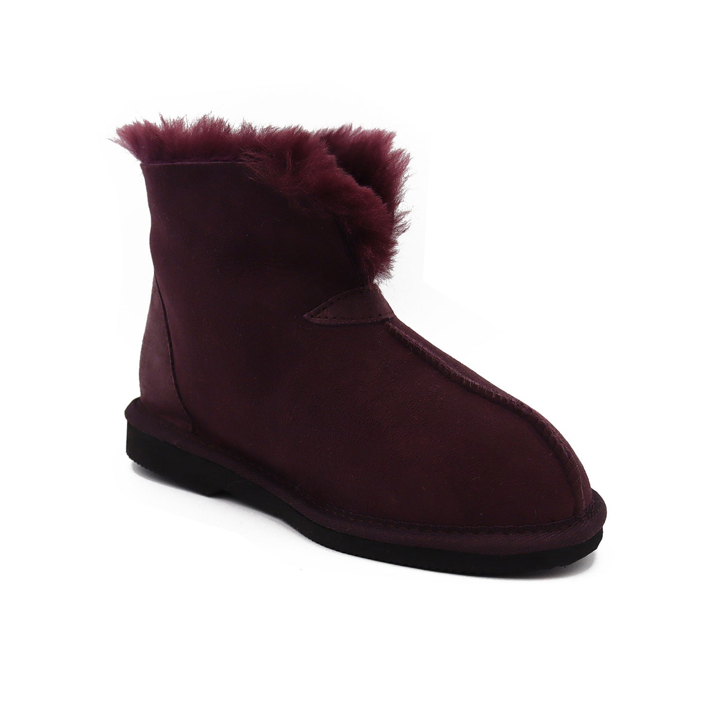 uggies slipper unrolled raisin