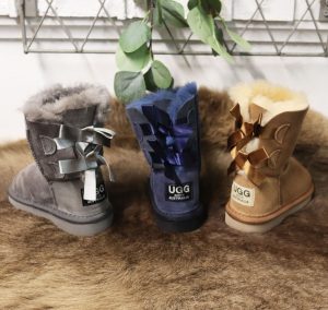 Kids Butterfly Ugg Boots